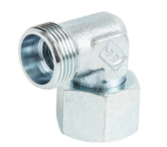 Qual è la differenza tra l'adattatore del tubo di riduttore a gomito 2C9.2D9 90 ° con dado girevole e adattatori a tubo dritti 3C.3D con dado girevole?